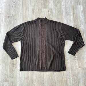 Mens Marquis Brown Sweater - XL